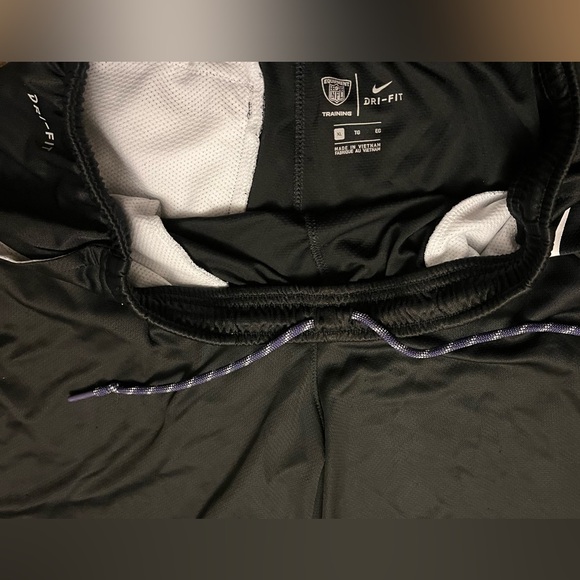 Baltimore Ravens Nike NFL Dri-Fit Practice Training Shorts Men's Black Size XL - Picture 12 of 14